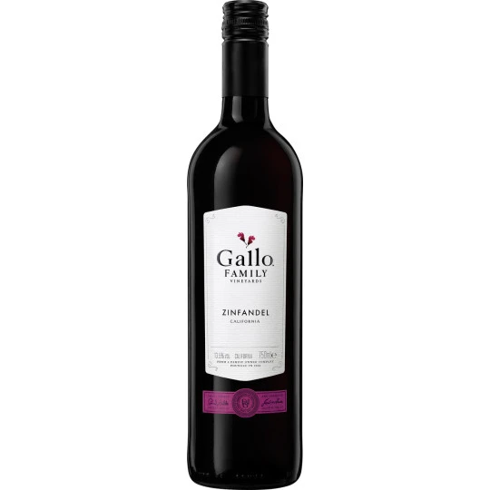 Gallo Family Zinfandel Rotwein 0,75L 3 Gallo Family Zinfandel Rotwein 0,75L