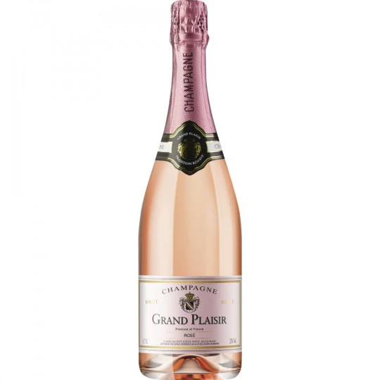 Plaisir Champagne Brut Rosé 0,75L 3 Plaisir Champagne Brut Rosé 0,75L